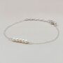 Eliana Tiny Pearl Bar Bracelet, thumbnail 1 of 3