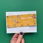 Floral Fun Colourful Wedding Invitation, thumbnail 1 of 6