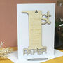 Personalised Paper 1st Anniversary Card, thumbnail 2 of 10