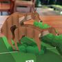 Two F*Cking Deer Funny 3D Pop Up Card Great For Dad, thumbnail 3 of 8