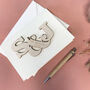Personalised Entwined Letters Wedding Card, thumbnail 5 of 12