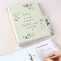 Personalised Botanical Wedding Planner, thumbnail 3 of 12