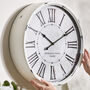 Pasteur Vintage Style Wall Clock, thumbnail 3 of 7