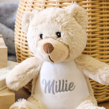 Personalised Soft Toy Teddy Bear Gift For Kids, 2 of 4