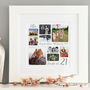 Personalised 21st Birthday Square Photo Collage, thumbnail 1 of 12