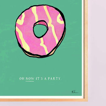 Party Ring Fine Art Print, 3 of 4