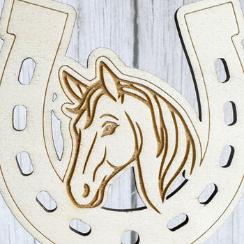 Personalised Horse Birthday Cake Topper For All Ages, 6 of 7