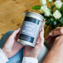 Personalised Couples Coffee Gift In Tin, thumbnail 1 of 6