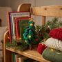 Handmade Felt Colourful Christmas Tree Decoration, thumbnail 4 of 4