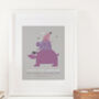 Personalised Child's 'Zoo' Print, thumbnail 2 of 6