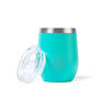 Turquoise Insulated Wine Tumbler, thumbnail 8 of 9
