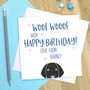 Personalised 'Happy Birthday From The Dog' Card, thumbnail 2 of 3