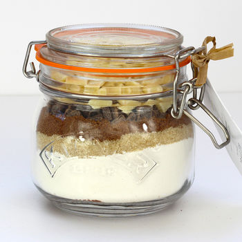 Belgian Double Chocolate Chip Cookie Mix Jar, 3 of 5