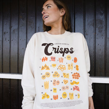 A Guide To Crisps Women’s Graphic Sweatshirt, 2 of 4