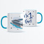 Everton Fc Dad Football Mug, Father's Day, Hill Dickinson Stadium, thumbnail 1 of 3