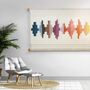'Suono' Fiber Art Wall Hanging, thumbnail 2 of 8