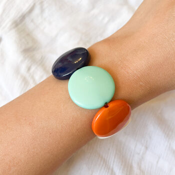 Colour Pop Resin Bead Bracelet, 2 of 6