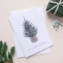 Pack Of Six Luxury Scandi Christmas Cards, thumbnail 1 of 4