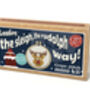 Leading The Sleigh, The Rudolph Way! Christmas Mini Matchbox Cross Stitch Kit, thumbnail 2 of 5