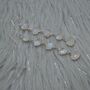 Rainbow Moonstone Dangle Sterling Silver Earrings, thumbnail 4 of 9