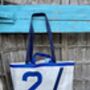 Gennaker Upcycled Sailcloth Two Handle Bag, thumbnail 5 of 5