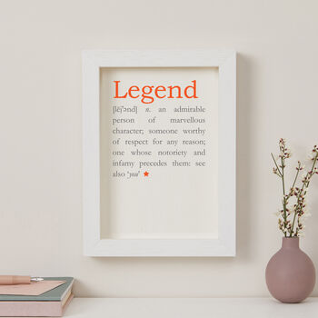 Legend Definition Personalised Retirement Card, 2 of 6