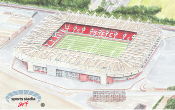 Southampton Fc St Mary's Stadium Art Print, 2 of 3