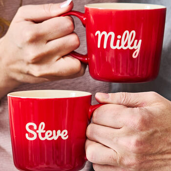 Personalised Set Of Two Bone China Ombre Mugs, 5 of 7