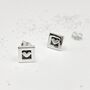 Keep Trying Giftcard With Sterling Silver Love Heart Studs, thumbnail 4 of 10