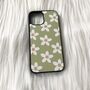 Green/Beige/Brown Flowers Phone Case, thumbnail 5 of 5