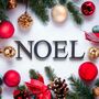 Noel Christmas Mantlepiece Fireplace Decoration Sign, thumbnail 2 of 10