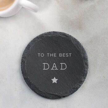 Personalised 'The Best Sisters Become Auntie' Coaster, 3 of 5