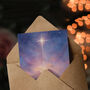 Nativity Scene With Star Of Bethlehem Christmas Card, thumbnail 3 of 5