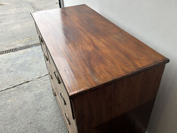 19th Century Georgian Antique Mahogany Chest Of Drawers, 12 of 12