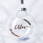 Personalised Sequin Christmas Bauble, thumbnail 4 of 7