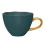 Good Morning Cappuccino Mug Blue/Green, thumbnail 4 of 4
