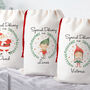 Personalised Child's Christmas Santa Sack, thumbnail 1 of 9