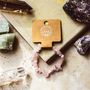 Rose Quartz Gemstone Chip Bracelet | Crystal Jewellery, thumbnail 3 of 3