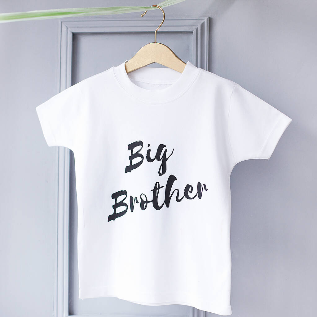 Personalised Big Brother T Shirt, 1 of 2