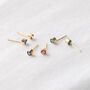 14k Gold Fill Birthstone Stud Earrings, thumbnail 1 of 6