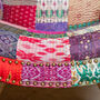 Retro Kantha Patchwork Nest Chair, thumbnail 10 of 10