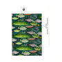 Flumens Freshwater Fish Print Postcard, thumbnail 2 of 6