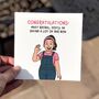 Funny New Baby Card, Meet Rachel Parody Design, thumbnail 1 of 7