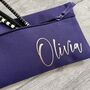 Personalised Metallic Child's Name School Pencil Case, thumbnail 2 of 4