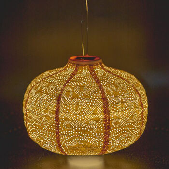 Decorative Pumpkin Lantern, 2 of 3