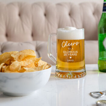 Personalised Engraved Champagne Flute Anniversary Gift, 5 of 12