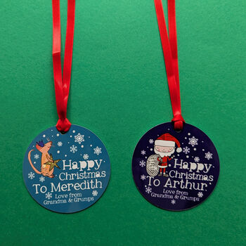 Personalised Christmas Tree Decoration, 8 of 11