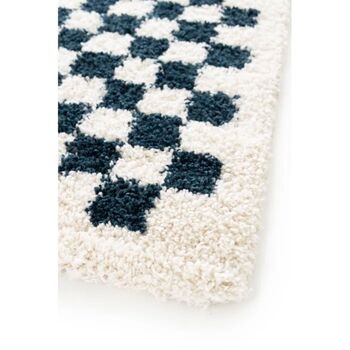 Barrile Chequered Machine Woven Area Rug, 5 of 10