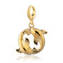 Gold Plated Koi Fish Charm Necklace, thumbnail 5 of 7