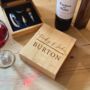 Personalised Couple's Name And Surname Wine Box, thumbnail 1 of 2